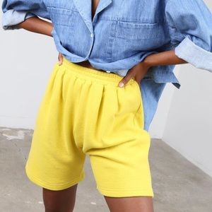 Ilana kohn nico shorts small sunshine